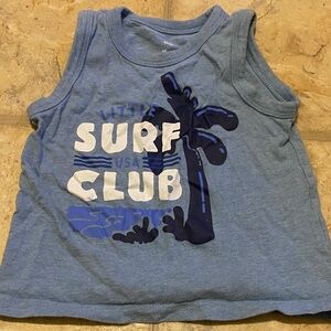 dip Kids Blue Surf Club Tank Top